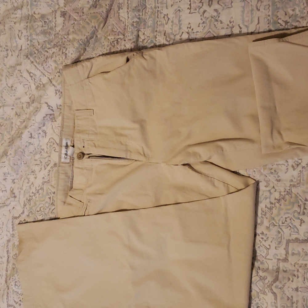 Calvin Klein pants 32x32 cream